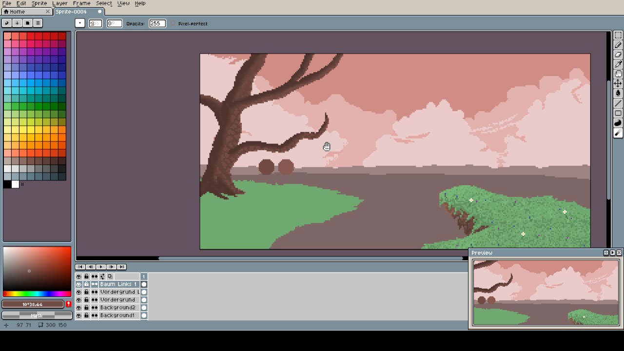 Pixel Art Timelapse Aseprite Youtube