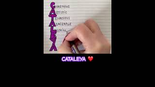 Meaning of the name CATALEYA #meaning #name #cataleya