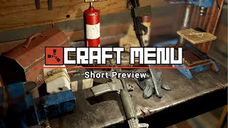 CRAFTING MENU | Short Preview [Rust Plugin]