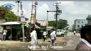 Farmers Protest in front of Mini Secretariat, Sadulpur/Rajgarh (Churu), Rajasthan, INDIA.