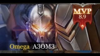 AOV [iOS] Omega | The Sentient Mech - MVP Gameplay 1