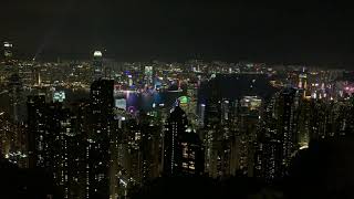 ( 香港玩樂 ) 太平山 山頂 3個位置 免費看香港夜景 Hong Kong night view at the Peak with free entry