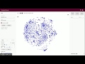 Embedding projector   applying t-SNE