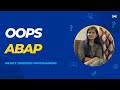 Introduction to OOPS ABAP