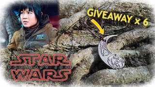 Casting Aluminum Bronze Rose Tico Medallion From STAR WARS The Last Jedi (100k GIVEAWAY)