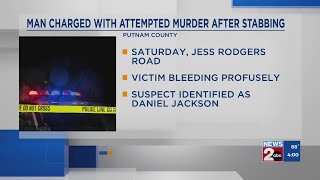 Man charged after stabbing in Putnam County