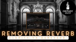 I Wish You Never have to Use This Plugin, Anyway It's Awesome. WAVES CLARITY VX DEREVERB