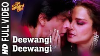 Deewangi Deewangi Hd Video   Shahrukh Khan , Kajol   Om Shanti Om   90s Hits Hindi Songs