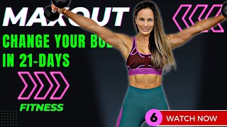 INTENSE KILLER HIIT Workout: Burn Fat, Build Muscle, Get Fit | 21-Day MAXOUT Challenge