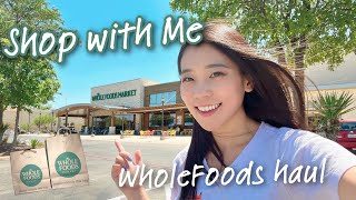 Shop with me at whole foods!  Whole Foods Market Healthy grocery haul