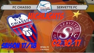 Fc Chiasso vs Fc Servette - Genf (02.10.17)