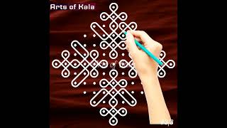 Thaipposam 2025 big kambi kolam 13 dots/Friday knotted kolam/Thaipposam big Sikku kolam 13 Pulli