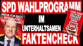 SPD Wahlprogramm im Realitätscheck