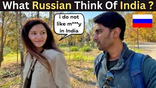 What Russian Girl Think Of India 🙈