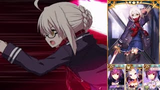 【FGO】VSテスタメント〔審判〕ダメージ100万Overスカスカ＋えっちゃんと言う暴力