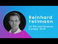 Reinhard Fellman is pitching at The Bitcoinference Europe 2018