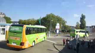 MEIN FERNBUS FLIXBUS Abfahrt vom ZOB BERLIN