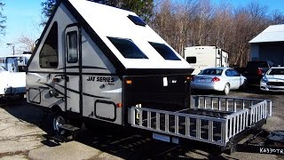 (SOLD) 2016 Jay Series 12HFD Hardside Toy Hauler Popup Folding A-Frame Camper by Jayco RV