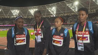 WCH 2017 London– Team USA 4X400 Metres relay Gold