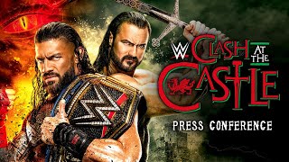 WWE Clash at the Castle 2022 Press Conference