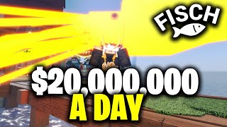 New FASTEST Way To Make MILLIONS in Roblox Fisch