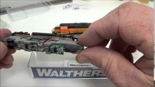 N Scale Walthers GP38-2 Review and Decoder Install Tips