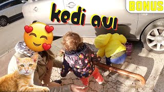 YAVRU KEDİ AVI 🙀 Deniz \u0026 Güneş ile KEDİ PEŞİNDEYİZ 😍😍 Sabah VLOG @DoBiDa VLOG