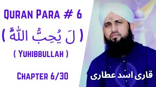 Quran Para 06/30 - Para La Yuhibbullah | قرآن پارا 6 - لَا يُحِبُّ اللَّهُ | Qari Asad Attari