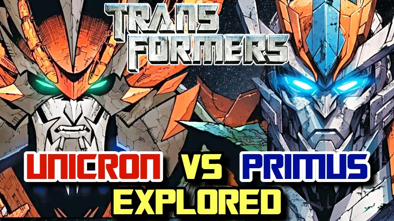 Transformadores Cybertron Primus Vs Unicron