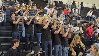 Vandegrift Basketball Band 1st Game