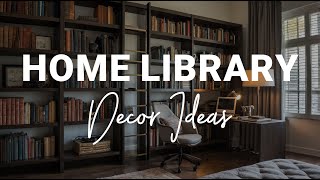 200 Home Library Design decor ideas that Feels Like a Reading Retreat Your Personal Book Haven