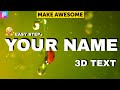 How To Make 3D Text in Picsart || Picsart 3D Text Editing || Picsart Editing 2019