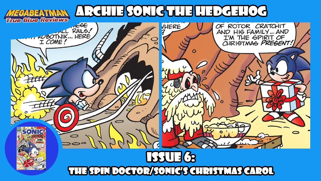 Archie Sonic The Hedgehog #6 | A Comic Review By Megabeatman - YouTube