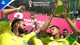 FIFA 23 | Brazil Road to Victory • World Cup Qatar 2022 | 4K