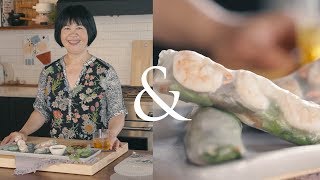 How To Make Perfect Rice Paper Rolls At Home | F&W Cooks