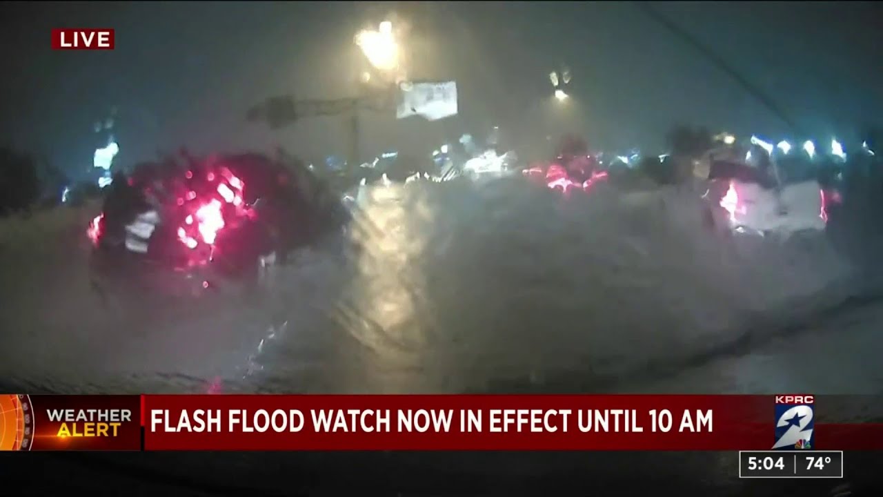 Flash Flood Watch Until 10 A.m. Thursday - YouTube