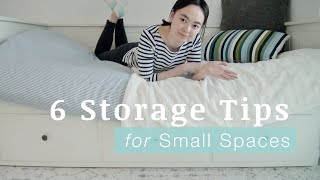 6 Storage Solutions for Small Spaces