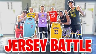2Hype NBA Jersey Battle! Who Has The Most Basketball Jersey Heat?!