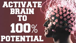 *WARNING* ACTIVATE BRAIN TO 100% POTENTIAL WITH SUBLIMINAL ENERGIES : VERY POWERFUL
