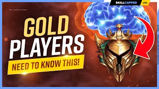 The MUST-LEARN Lessons From a CHALLENGER in GOLD ELO!