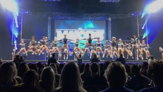 CHEER ATHLETICS PANTHERS THE MAJORS 2017