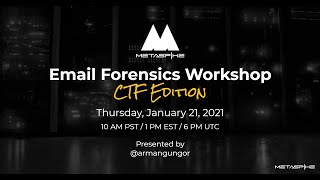 Email Forensics Workshop — CTF Edition