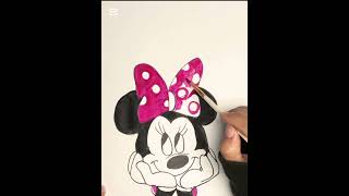 Cute Cartoon Mouse Drawing | Big Bow \u0026 Adorable Look!/How to Draw a Cute Cartoon Mouse Face!