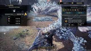 MHW Arena Challenge | Farewell to Frozen | Solo SnS 6'04 | A Rank | Xbox