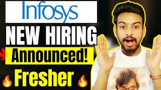 Infosys, Quora New Hiring Announced | Biggest OFF Campus DRive For 2025, 2024, 2023 Batch Fresher