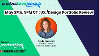 UX/Design Portfolio Review