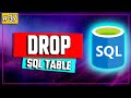 SQL DROP TABLE - Delete Tables From Database - SQL Tutorial #37