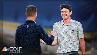 Nick Dunlap nails the clutch putt on 18 to win the American Express | Golf Channel