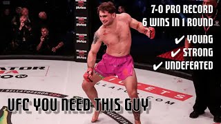 YOUNG RISING MMA STAR ▶ THIS GUY IS NEEDED IN THE UFC - NORBERT NOVENYI JR HIGHLIGHTS [HD]