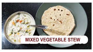 MIXED VEGETABLE STEW | COOKING RECIPE | SANTHAS KITCHEN